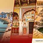 Amber Fort, stepwell, haveli art, camels at sunset